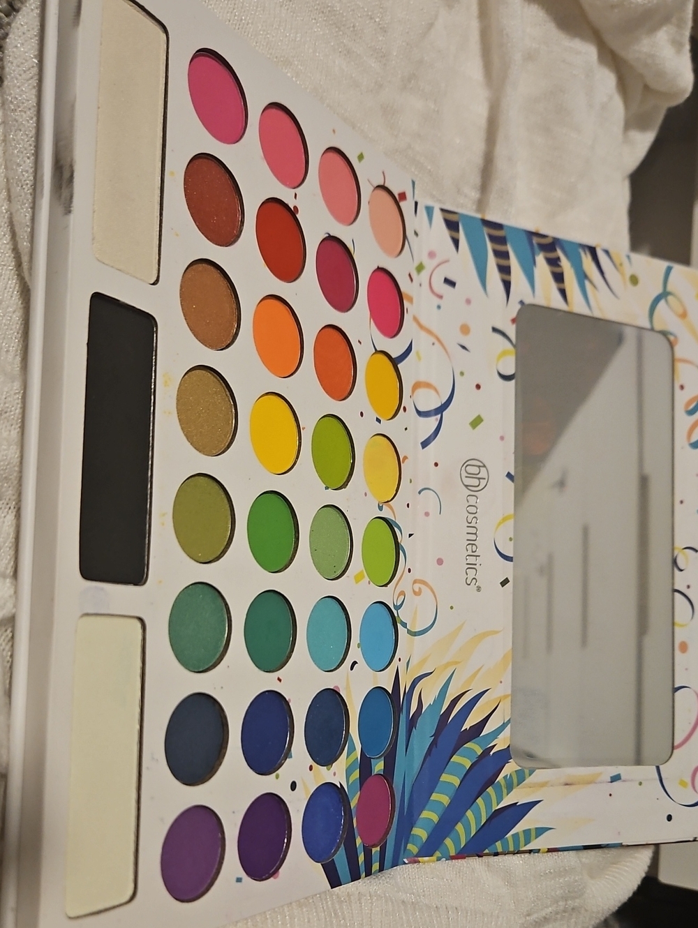 bh Cosmetics Bright Color Eyeshadow Palette - Rainbow Shades